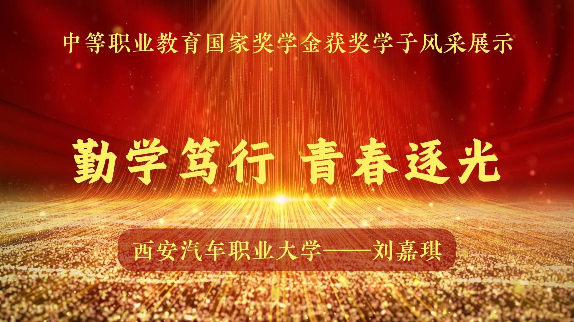 国奖个人风采展示-刘嘉琪